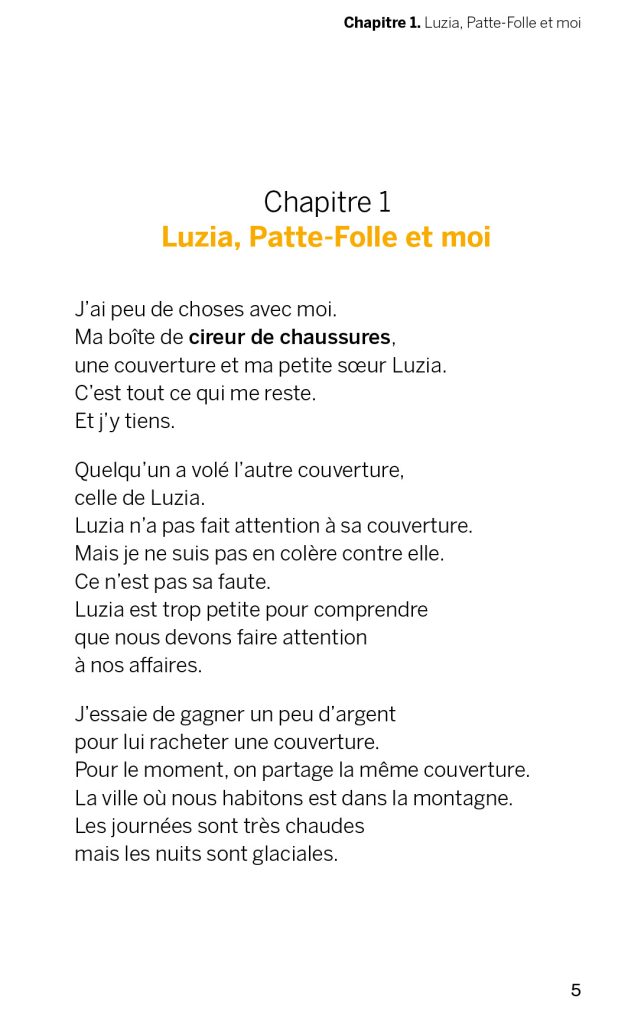 Maestro de Xavier-Laurent Petit traduit en Facile à lire et à comprendre (FALC) aux Éditions Kiléma