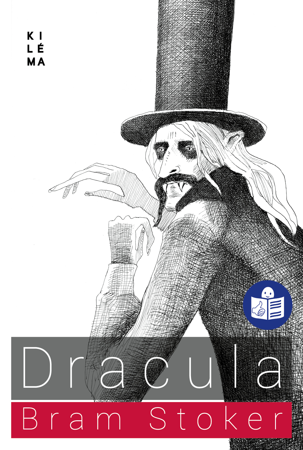 Dracula de Bram Stocker en Facile à lire et à comprendre (FALC) aux Éditions Kiléma