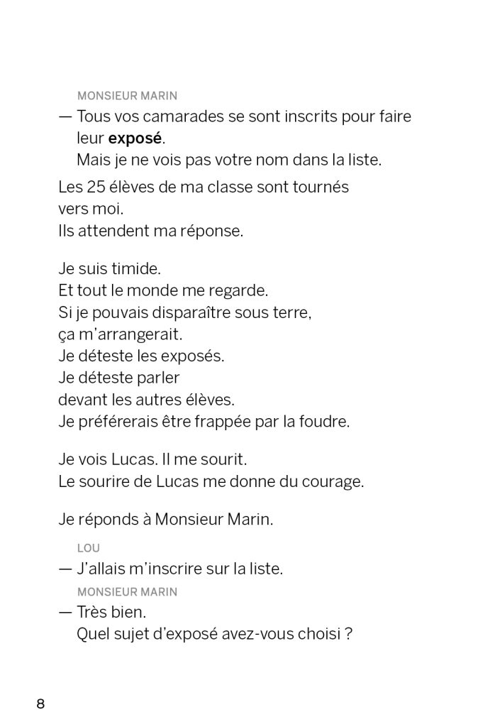 No et Moi de Delphine de Vigan traduit en Facile à lire et à comprendre (FALC), aux éditions Kiléma.