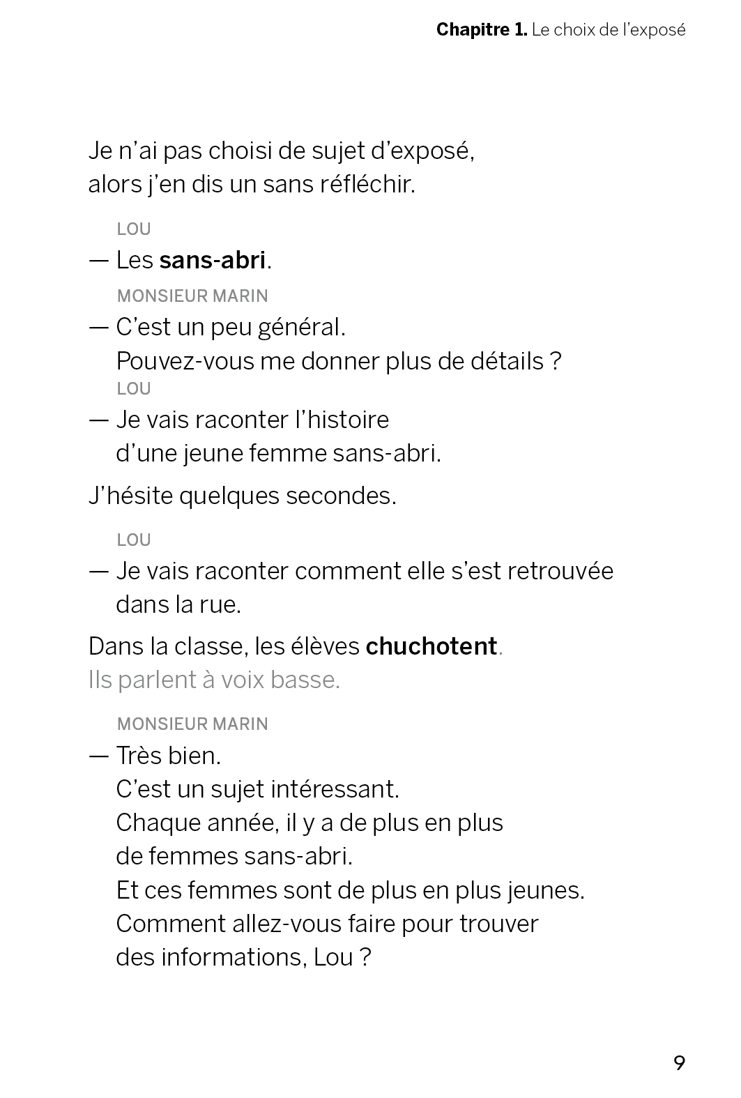 No et Moi de Delphine de Vigan traduit en Facile à lire et à comprendre (FALC), aux éditions Kiléma.