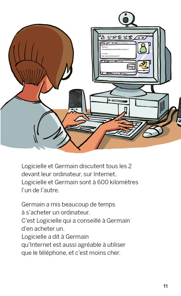 L'ordinatueur de Christian Grenier - Livre FALC