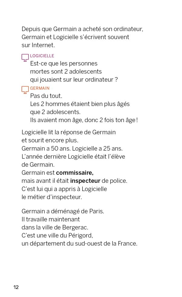 L'ordinatueur de Christian Grenier - Livre FALC