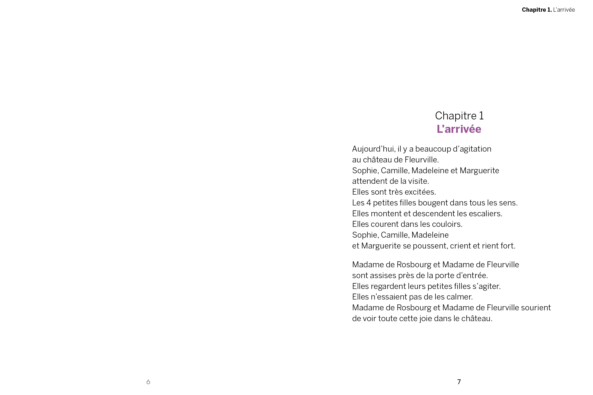 EXTRAIT INTERIEUR LES VACANCES DE LA COMTESSE DE SÉGUR