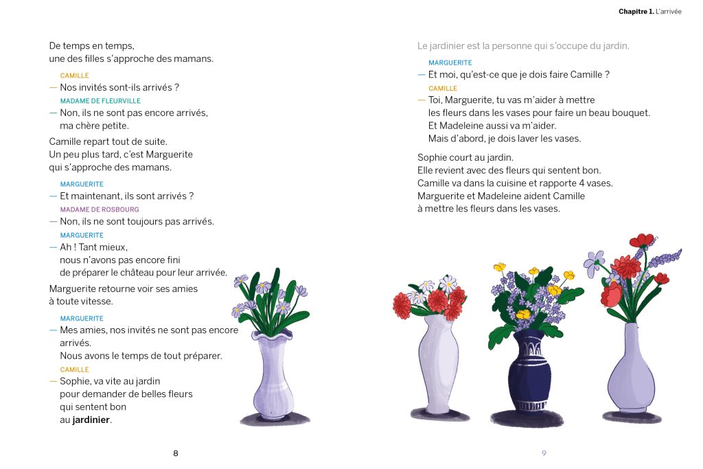 EXTRAIT INTERIEUR LES VACANCES DE LA COMTESSE DE SÉGUR
