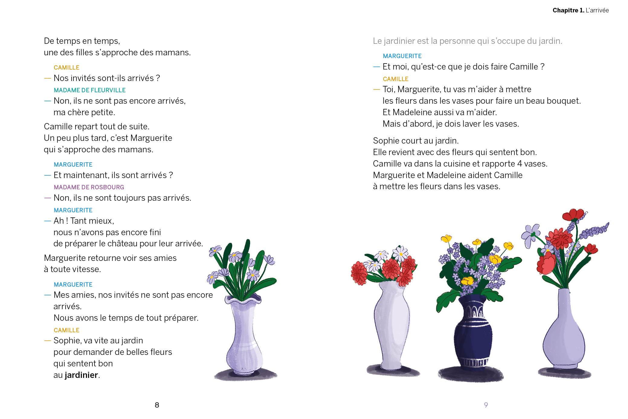 EXTRAIT INTERIEUR LES VACANCES DE LA COMTESSE DE SÉGUR