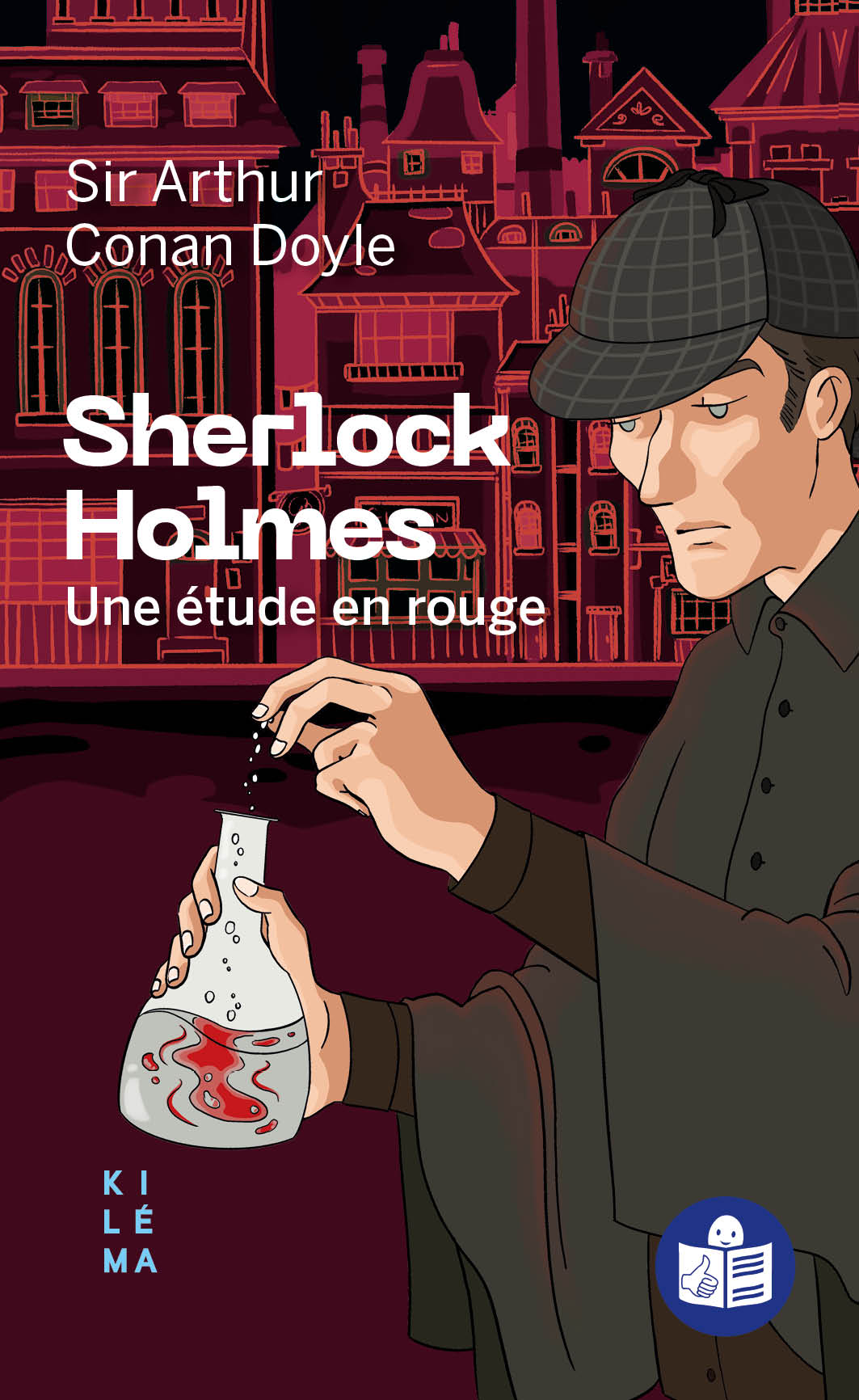 UNE ETUDE EN ROUGE couverture