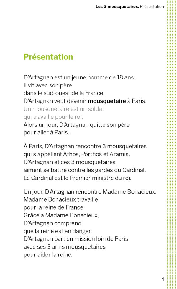 extrait les 3 mousquetaires