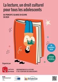 Affiche - Colloque européen sur la lecture - 2024