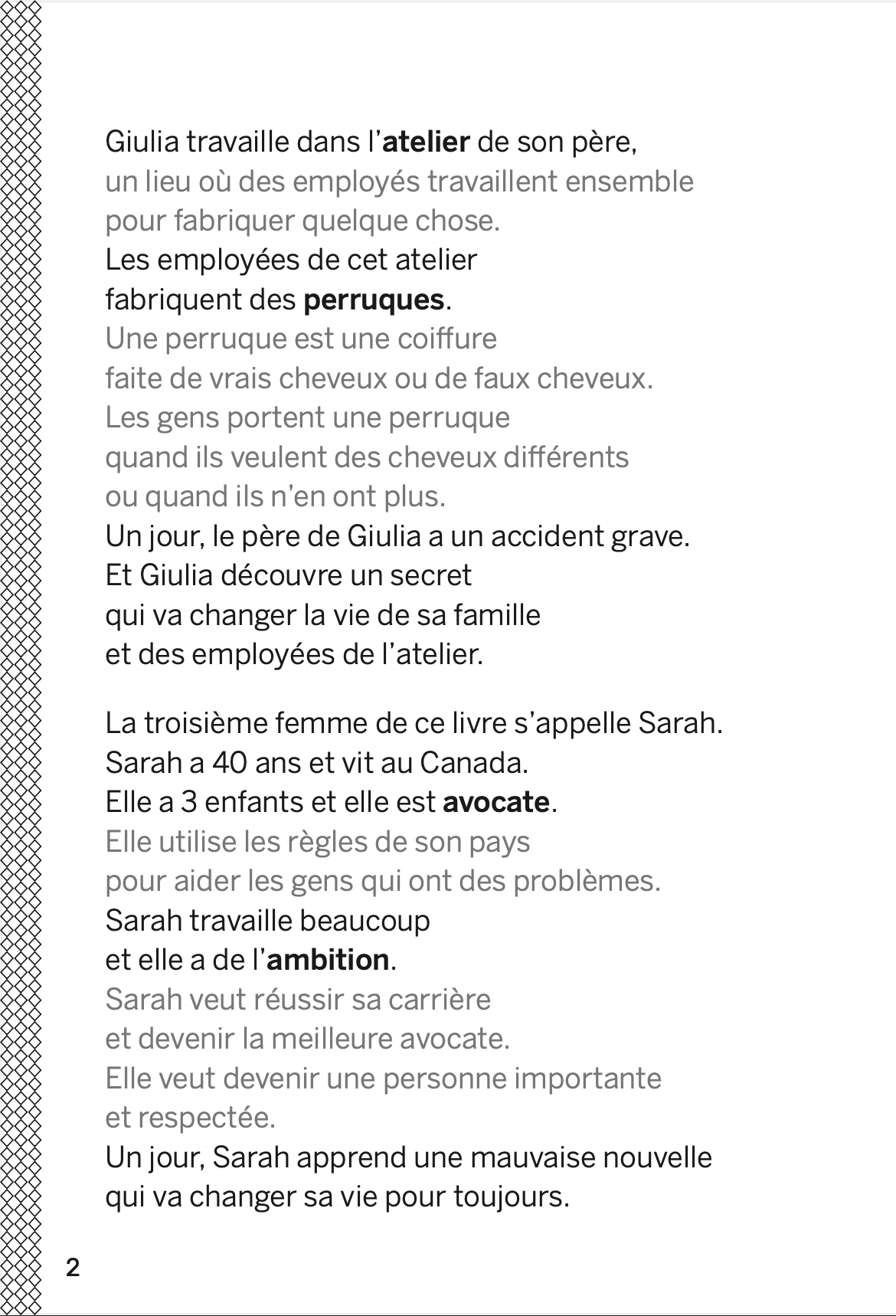 La tresse Page 2