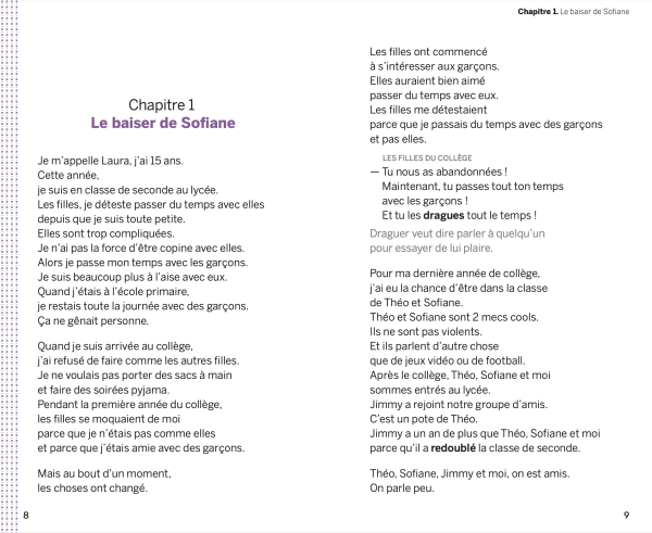 Double page Ma réputation chapitre 1