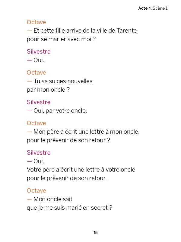 Les fourberies de Scapin de Molière - Livre FALC - éditions Kiléma