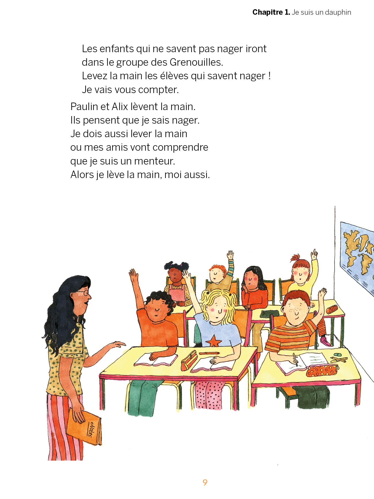 Le grand bain - Marie Lenne-Fouquet - Livre FALC - Kiléma Éditions