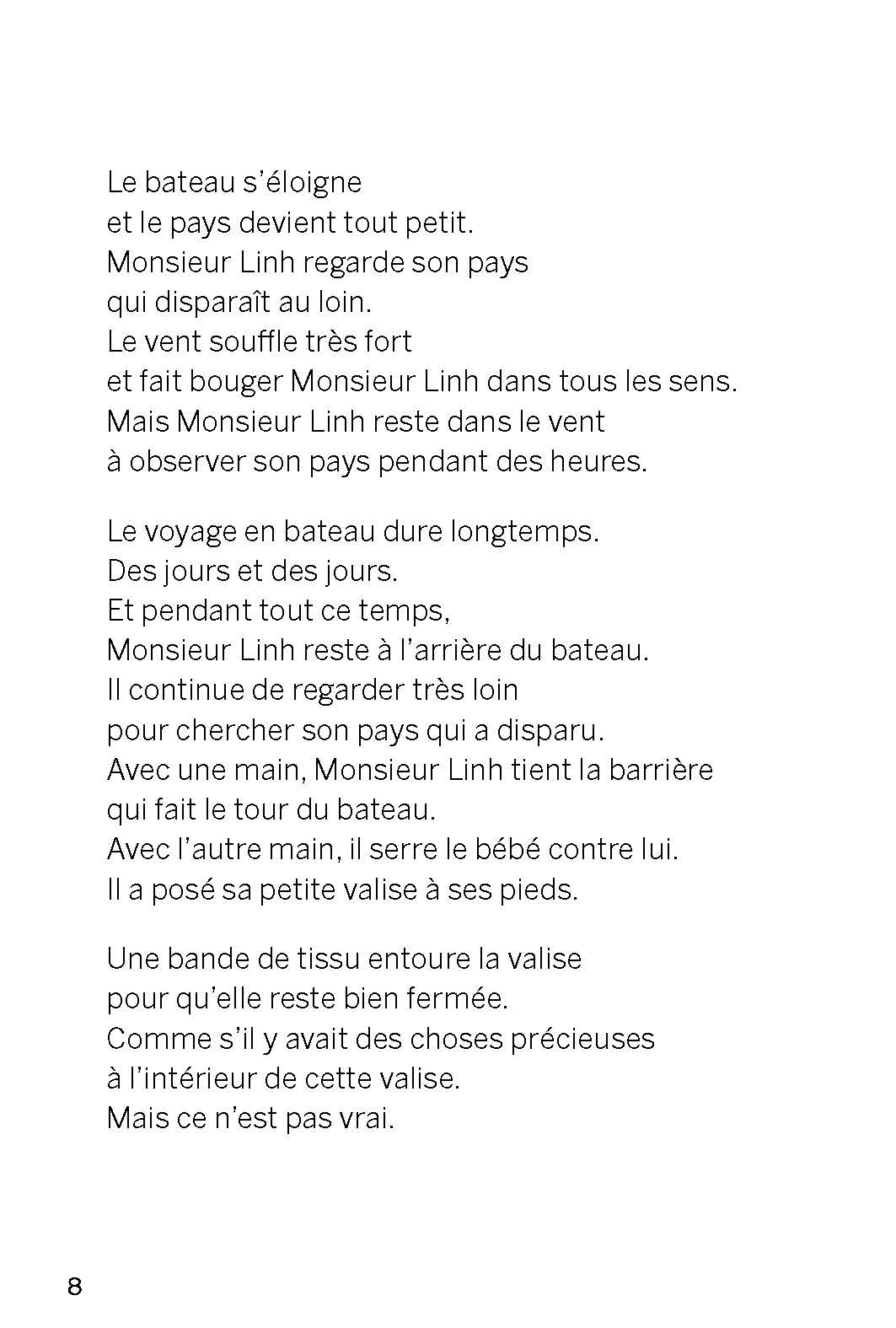La petite fille de Monsieur Linh - Philippe Claudel - Livre FALC - Kiléma Éditions